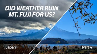 Did Weather Ruin Our Mount Fuji Adventure [upl. by Eiduj]