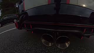 FK8 Honda Civic Type R Custom MagnaFlow 14807 Exhaust [upl. by Halehs]