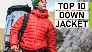 Top 10 Best Down Jackets for Men [upl. by Enylecoj]