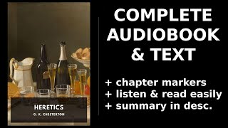 Heretics 💙 By G K Chesterton FULL Audiobook [upl. by Deck]