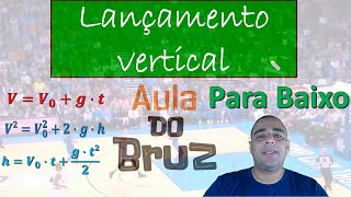 Lançamento vertical para baixo [upl. by Ruvolo]