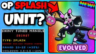 EVOLVED SHINY TUNED MANGLE is The BEST SPLASH Unit Five Nights TD [upl. by Uzziel]