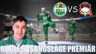 Ingen kan stoppa oss i skånederbyt på nya NHL 24 Rögle säsongsläge på svenska omgång 1 [upl. by Nelli]