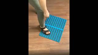 Different Size Breathable Mesh Detachable Pet Dog Kennel Plastic Flooring Foot Pad [upl. by Llyrehc]