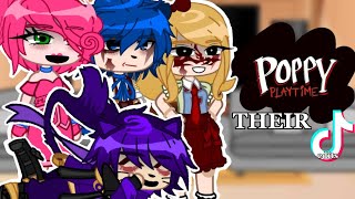 Poppy Playtime bosses react to their TikTok edits  Gacha Reaction [upl. by Keely]