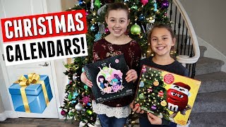 Opening Our Christmas Advent Calendars 2018 [upl. by Ewold]