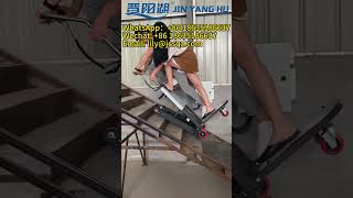 JIN YANG HU Electric Crawler Stair Climber Efficient handling equipment stairclimber stairs [upl. by Emmalynn]