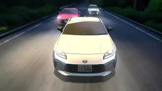 GR86 FR X MF Ghost and Initial D  Comercial 202X TVCM [upl. by Luci952]