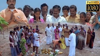 bhoomi pooja scene  Pandavar Bhoomi Tamil Movie Songs  Arun Vijay  Rajkiran  Shamitha [upl. by Acilegna]