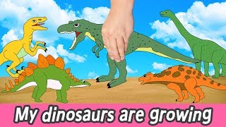 EN My dinosaurs are growing dinosaur names for children collectaㅣCoCosToy [upl. by Carolyne]