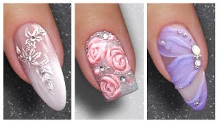 Nail art designs 2023  Nail art compilation 20nails [upl. by Cirted751]