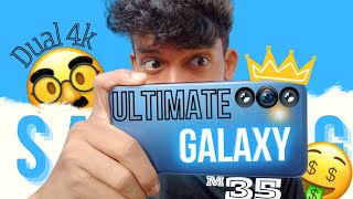 SAMSUNG M35 Dual 4k Shoot Camera Showdown 🔥👑 [upl. by Andie]