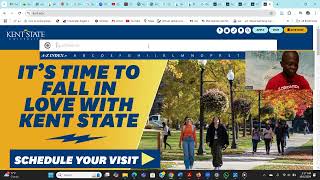 Free Application for Business programs Kent State University [upl. by Ahsart]