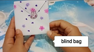 HOW TO MAKE A BLIND BAG PAPER diy satisfying [upl. by Ali]