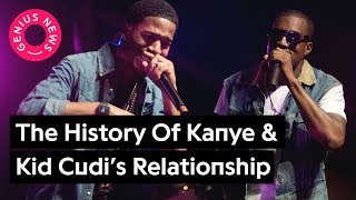 A Comprehensive Timeline Of Kanye West amp Kid Cudi’s Rocky Relationship  Genius News [upl. by Orme]