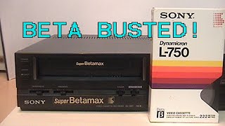 I fixed my Beta VCR then it broke even worse [upl. by Nordgren878]