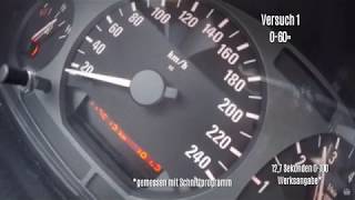 BMW E36 316i 0100 kmh Acceleration [upl. by Martita]