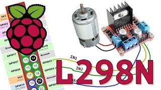 Raspberry Pi How to Control a DC Motor With an L298N Driver [upl. by Araid]