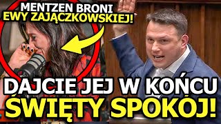 SŁAWOMIR MENTZEN BRONI EWY ZAJĄCZKOWSKIEJ I OSKARŻA TRZASKOWSKIEGO O OSZUSTWO POLITYCZNE [upl. by Macmillan]