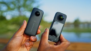 Insta 360 X3 vs ONE X [upl. by Margie619]