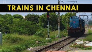 Trains to Chennai Capital Diamond Crossing [upl. by Redan]