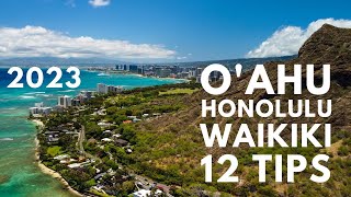 Hawaii Travel Guide 2023 Oahu with 12 Awesome Travel Tips [upl. by Duaner]