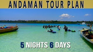 Andaman Tour Plan  5 Nights 6 Days Andaman Tour [upl. by Dviad]