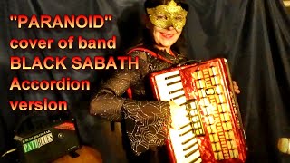 PARANOID cover of band BLACK SABATH Accordion Version [upl. by Gerri]