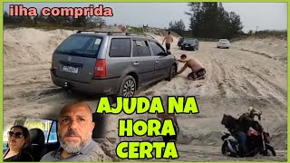 AJUDA NA HORA CERTA FICAMOS NA AREIA  QUEBRANDO A ROTINA [upl. by Emoreg]