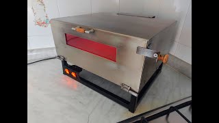 FORNO ELETTRICO PER PIZZA AUTOCOSTRUITO [upl. by Pinto]