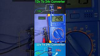 12V to 24V Converter Boost Power Fast 12vto24v conversion circuit shorts [upl. by Nunnery]