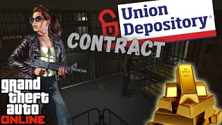 Union Depository Contract Solo  GTA 5 Online [upl. by Nemlaz]