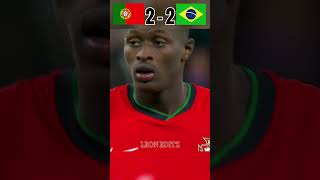 Portugal VS Brazil Imaginary Penalty Shootout Highlights  ronaldo vs neymar [upl. by Shellans]