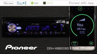 How To  DEHX6900BT  ARC App for Android Phone [upl. by Adnuhsor]