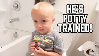 3 Day Potty Training That WORKS  How To Potty Train a Toddler Using 3 Day Method  Trig does it [upl. by Airebma]