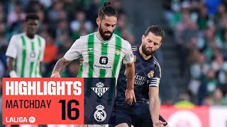 Resumen de Real Betis vs Real Madrid 11 [upl. by Towbin]