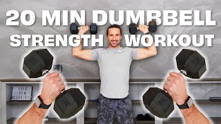 Dumbbell Strength Workout  Joe Wicks Workouts [upl. by Estren]