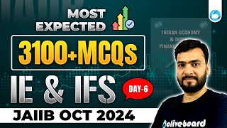 JAIIB IE and IFS Most Expected MCQs  Day 6  3100 Most Expected MCQs For JAIIB Oct 2024 [upl. by Mallissa]