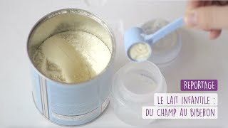 Reportage  Le lait infantile  du champ 🐮 au biberon 🍼 [upl. by Mathe]