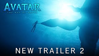 AVATAR 2  NEW TRAILER 2 2022 20th Century Studios  Disney [upl. by Edgell]