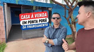 CASA à VENDA em PONTA PORÃ fronteira com o PARAGUAI [upl. by Piscatelli814]