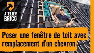 Atelier brico HORNBACH  Installer une fenêtre de toit avec changement [upl. by Sprung906]