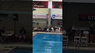 203B Back 1 12 Somersault Pike Dive Junior Olympics Zone C Louisville Kentucky 1415 Boys Diving [upl. by Enisaj]