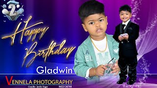 GLADWIN 2ND BIRTHDAY CELEBRATION GONDHIGD NAGER 2062024 VENNELA PHOTOGRAPHY ampLED WALLS 9652126749 [upl. by Onin]