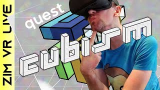 Cubism Gameplay on Quest  Sanity LOST [upl. by Akimad]