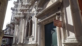 Venezia La magnifica Scuola grande di S Rocco e i 500 anni dalla nascita del Tintoretto [upl. by Anaehs]