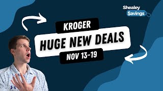 NEW Kroger Deals Thanksgiving INBOUND [upl. by Ahcorb67]