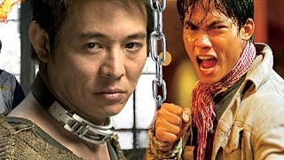 Tony Jaa VS Jet Li  GrandMasters In Training ☯Muay Thai Boxing Versus Wushu Martial Arts Fightᴴᴰ [upl. by Assirrac712]