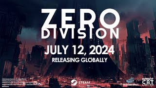 Zero Division  Steam PC  Release Date Announcement Trailer [upl. by Yentirb729]