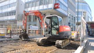 Bagger KUBOTA KX0804a [upl. by Anaiq]